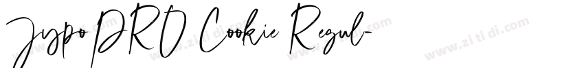 JypoPRO Cookie Regul字体转换 JypoPRO Cookie Regul字体转换